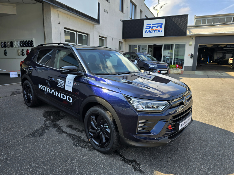 Korando 1.5Turbo Style+ AT Modrá/černý MY24