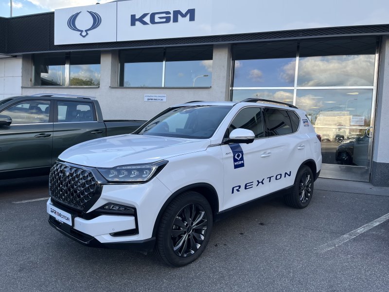 Rexton 2.2e-XDI Premium AT 4x4 Bílá WAK/černá BE skladem - předváděcí s tažným zařízením   452