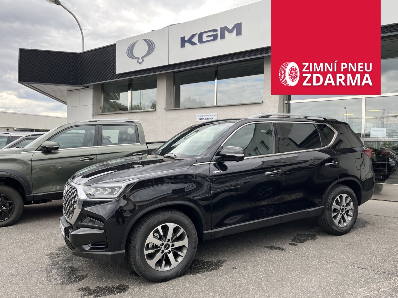 Rexton 2.2e-XDI Premium AT 4x4 Černá/černá    449